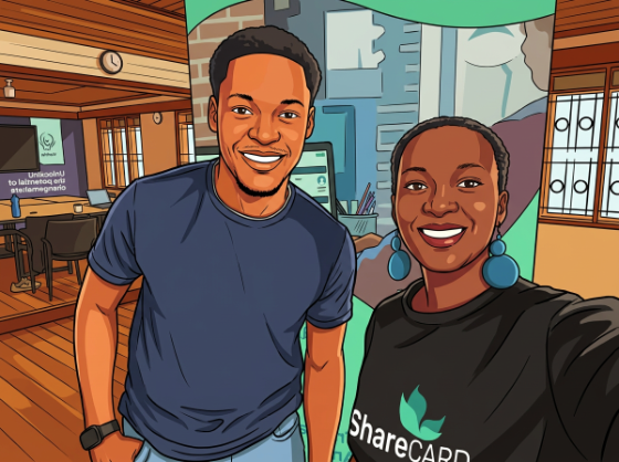 ShareCARD's founders — a female-founded technology team